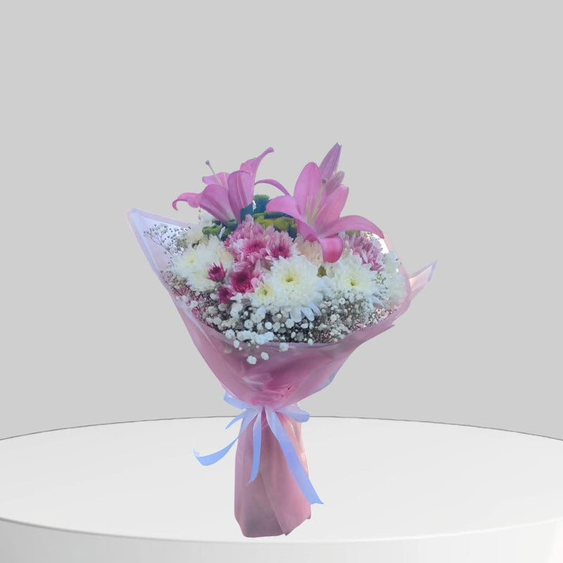 Pink Lilies Bouquet