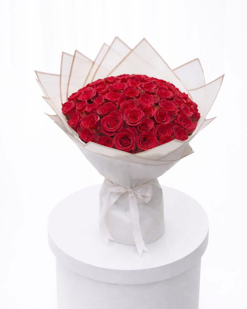 Premium Red Roses Bouquet
