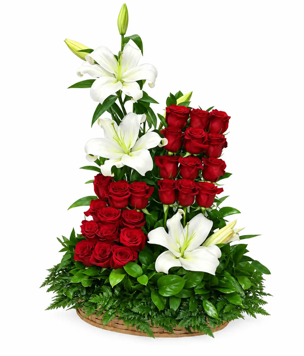 Signature Rose Basket